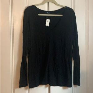 Black long sleeve shirt